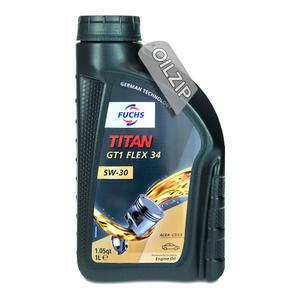 훅스타이탄 GT1 플렉스34 5W30 1리터 합성엔진오일