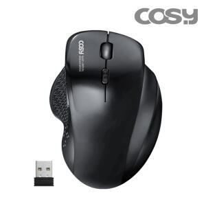 코시 무소음 인체공학 손목보호 세미 버티컬 무선 마우스 M2154WL