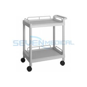 대경카트 2단 카트(PVC) 201G (705x447x823mm) 드레싱카 미용실 병원 식당 서빙카 다용도 운반카