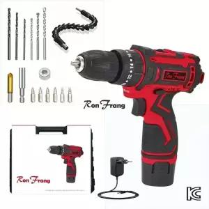 론프랑 크레이지 12V 충전식 무선 전동드릴 드라이버 공구세트 가정용 DIY 충전드릴