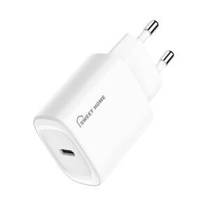 스윗홈 PPS PD 25W 고속 가정용 충전기 (케이블 미포함) 갤럭시 아이폰 노트북 급속 충전어댑터