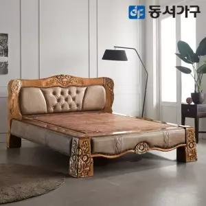 동서가구 동서가구 프라임 미송 원목 황토볼 보료 퀸 Q 흙침대 DF635068