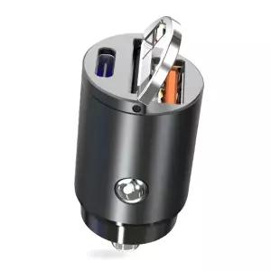 셀인스텍 듀얼포트 C-45W 차량용 PD 충전기 초고속 USB 시거잭