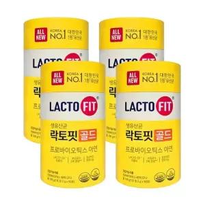 종근당건강 락토핏 생유산균 골드 2g50포4통 HIS