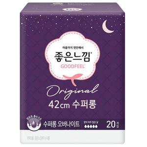 좋은느낌 오리지널 수퍼롱 오버나이트 20개 1팩 (20개)