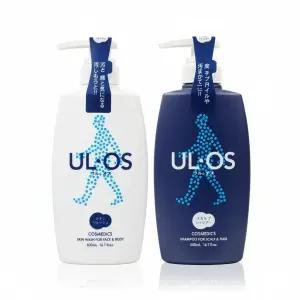 우르오스 스킨워시 k 500ml+우르오스 스칼프 샴푸 k 500ml 남성워시 남성샴푸