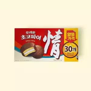 오리온 초코파이 실속형 대용량 30개 1170g x6 (한박스)