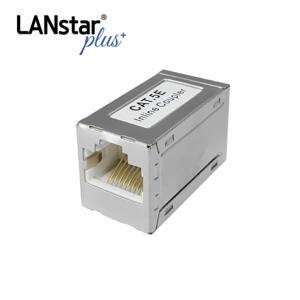 랜스타 플러스 LSP-EIC-FJM 인라인 커플러 I형 CAT5E STP RJ-45 8P8C Metal