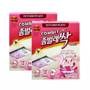 컴배트 좀벌레싹 서랍장용 24개입 아로마향 x 2개 /24년출시