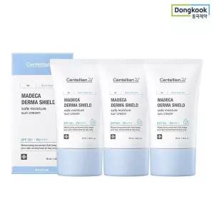 [동국제약]센텔리안24 마데카 더마 쉴드 세이프 수분 선크림 50ml 3개 자외선차단 수분_P361456758