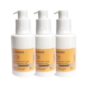 일리윤 저자극 이지워시 선크림 150ml x3개