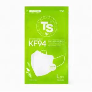 [웰빙창고] KF94 마스크 100매 TS 티마 가드 레모나 대형