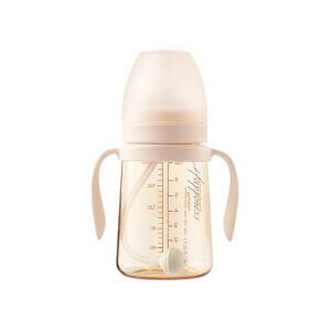 마더케이 베이직 PPSU 추 빨대컵 200ml_크림