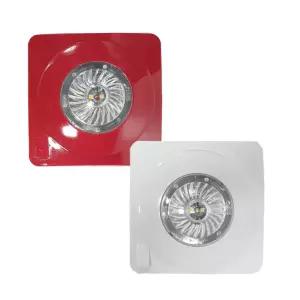 송광산업 LED 시각 경보기  백색 적색 수신기용 안전용품 소방용품