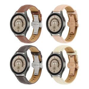 [하푼]애플워치10 42mm 46mm호환 디버클 원터치 가죽 스트랩