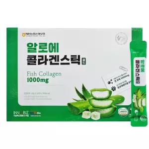 더존건강 알로에 콜라겐 스틱 26포 캐리어타입 알로에베라겔 피쉬콜라겐