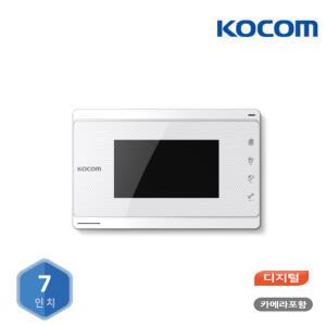 코콤 인터폰 K6B VP-70C 7인치 초인종포함 중앙집중방식 디지털 비디오폰 도어락 연동