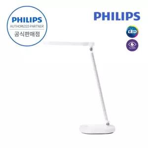 필립스 제이드 LED 스탠드 화이트 조명 학습용 독서등 취침등