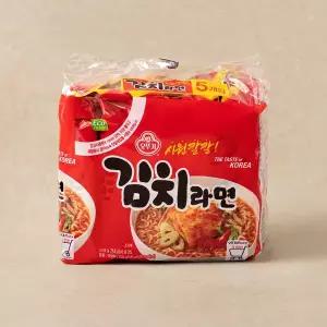 오뚜기 김치라면 (120GX5)
