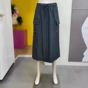 베네통 빅포켓 밴딩 롱스커트 BASKA4431 DG_DJ