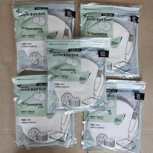 물걸레청소기 물걸레청소포 습식 165mm 20장1팩총5팩총100장 마이리빙