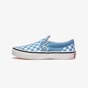 반스 클래식 슬립-온 색상 컬러 체커보드 헤리티지 블루 CHECKERBOARD HERITAGE BLUE VN000D0JE2W-
