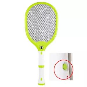 220V 충전 그린 원버튼 모기제로 전기모기채 파리채