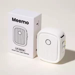 MEEMO 라벨프린터 LP-1201W 블루투스 초경량 어플사용출력 컷팅기능