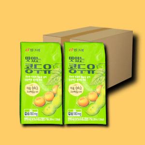 빙그레 맛있는 콩 두유 200ml 48개