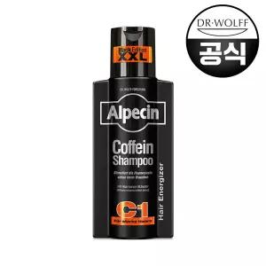 카페인 샴푸 C1 블랙 에디션 (모발 및 두피 강화) 375ml