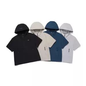 내셔널지오그래픽 [택가 : 159000원] N252UFT941 아델리 경량 우븐 스트레치 반팔 아노락 4종택 1