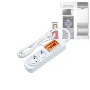 고용량멀티탭 4000w 20a 2.5sq 대용량 고용량 냉장고 에어컨 건조기 콘센트 멀티탭 2구 5m
