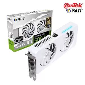 PALIT 지포스 RTX 5060 Ti WHITE OC D7 16GB 이엠텍 그래픽카드 VGA