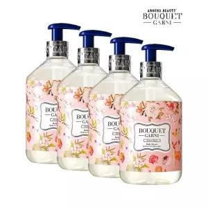 부케가르니 딥 퍼퓸 바디워시 화이트머스크향 520ml x4개