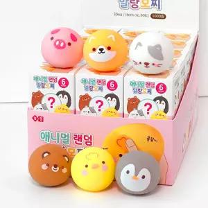 애니멀 랜덤 말랑 모찌 (30개 1세트) 스퀴시
