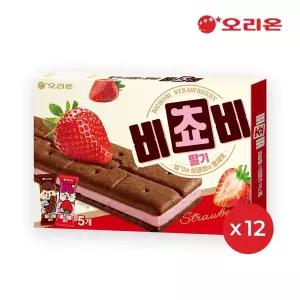 오리온 비쵸비 딸기 5P (125g) x 12개