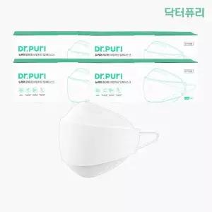 [닥터퓨리]KFAD 뽑아쓰는 번들형 비말차단 입체마스크 200매 (50매 x 4개) 대용량 대형 중형