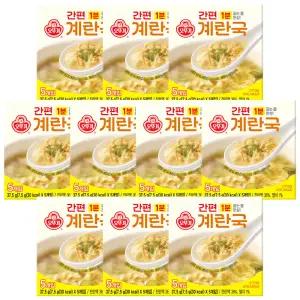 오뚜기 간편 계란국 37.5g x 10개 / 간편식