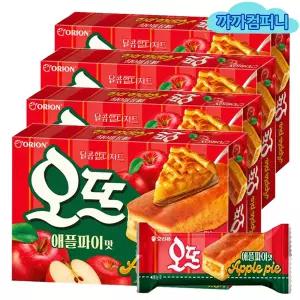 오뜨 애플파이맛(5입) 175g x 4케이스
