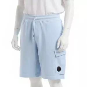 [CP컴퍼니]CP COMPANY Cotton Diagonal Fleece Cargo Shorts 18CMSB101A 110044R 814 코튼 다이애그널 플리