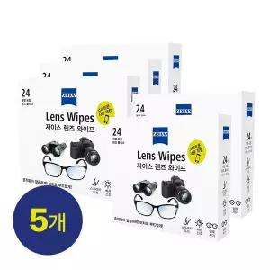 [신세계라이브쇼핑][자이스] 렌즈와이프 휴대폰클리너 24매 X 5세트