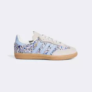 아디다스 삼바 오리지날 컴포트 클로저 칠드런 색상 SUPCOL/OWHITE/GUM3 JP8079-SUPCOL/OWHITE/GUM3