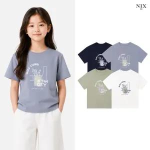 [NIXKIDS]유니) 20 S 싱글 - CARPENT 그래픽 티셔츠 (레귤러핏)(FKRMCTR781P)