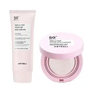 [셀러허브 1]아트델리 멜라컷 톤업 선크림 50ml + 선쿠션 15g (46163666)