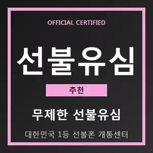 LG 알뜰폰 유심 데이터 팡팡 선불폰 당일개통 [신불자/연체자 가능]