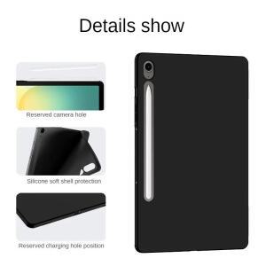 호환 삼성 갤럭시 S10 FE 10.9인치 S9 11인치 SM-X520용 TPU 케이스  탭 플러스 13.1용 실리콘 커버 쉘