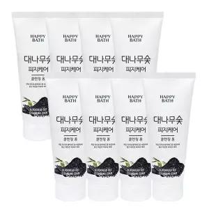 [셀러허브]해피바스 대나무숯 피지흡착 클렌징폼 200g x8 (S12261725)
