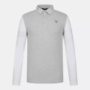 테일러메이드 26SS 남성 50D 냉감 소매 카라 티셔츠 M/GREY TMTY61243-193