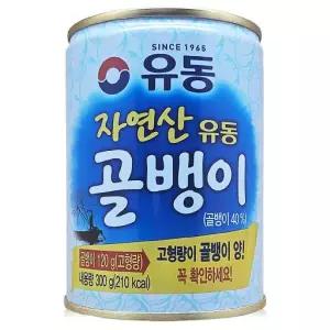 유동 자연산골뱅이300g 24개 1박스