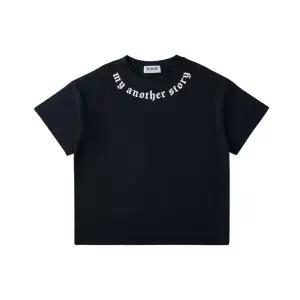 [롯데백화점]리틀그라운드 (BK)마스-모달싱글그래픽티셔츠(7631G-332-02)